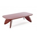 Стол журнальный HALMAR SORAYA бордовый